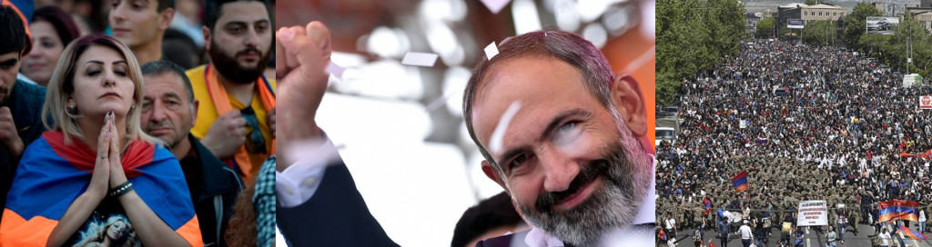 Armenia's Velvet Revolution:  Symbols and Memorable moments