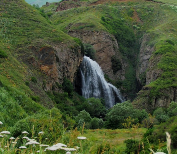 Waterfall Trchkan: A Jump from the Height