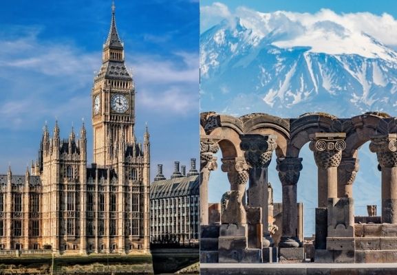 Wie Sie Ihre erste Reise von Großbritannien nach Armenien planen