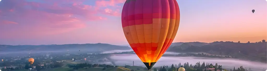 Heißluftballonfahren in Armenien