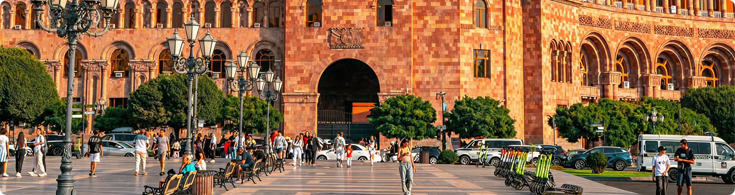 Ein Spaziergang in Eriwan