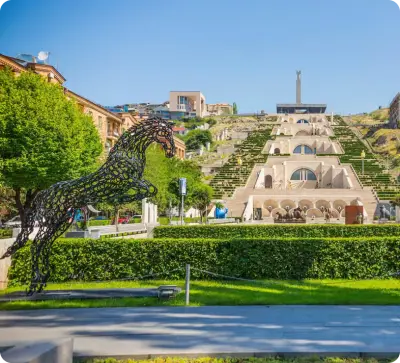 Ein Spaziergang in Eriwan