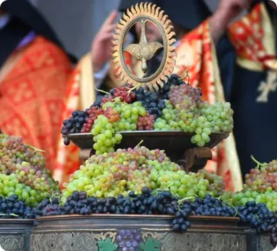 Journée de bénédiction du raisin