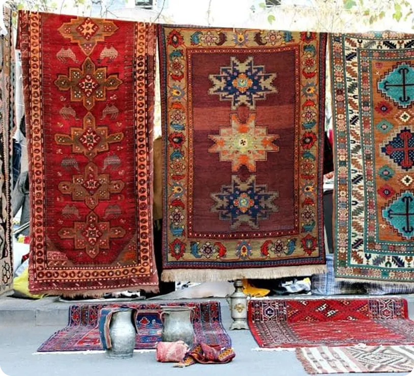 Изготовление армянских ковров