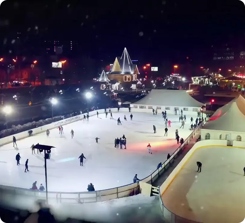 Les patinoires d'Erevan