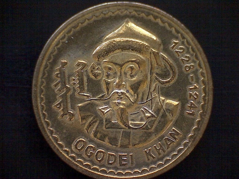 Coins with Mongolian khans  Coins with Mongolian khans