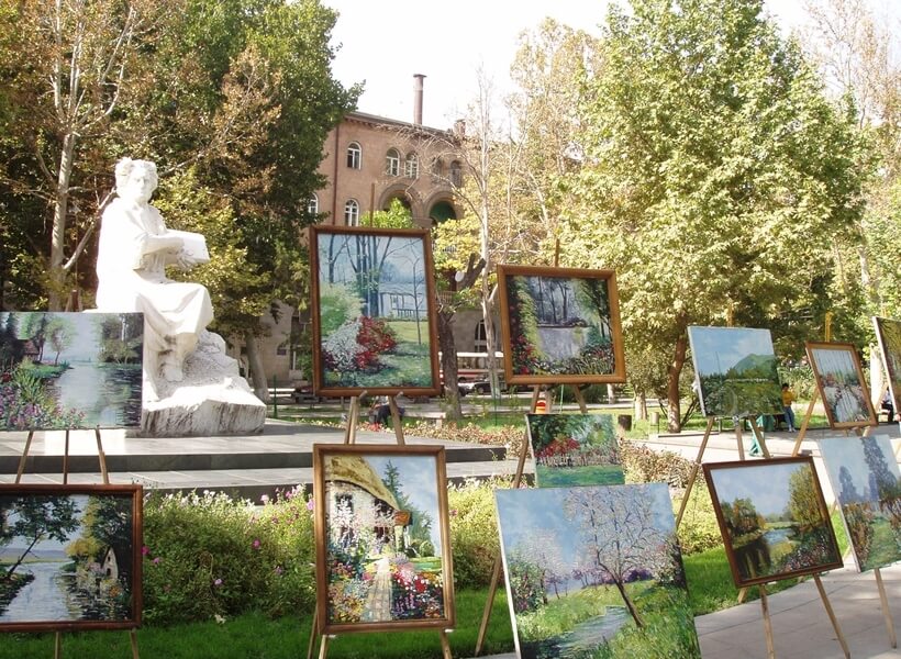 Top Art Places #6 Saryan Park Top Art Places #6 Saryan Park