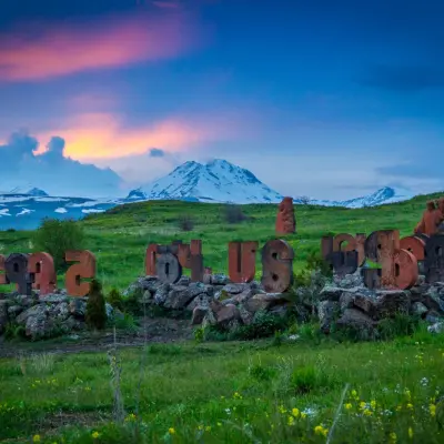 Armenian Alphabet Monument